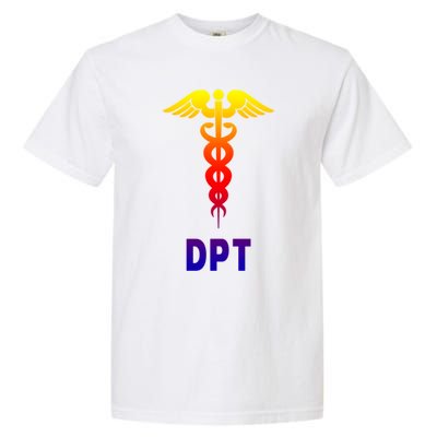 Doctor Of Physical Therapy Dpt Caduceus Symbol Gift Garment-Dyed Heavyweight T-Shirt