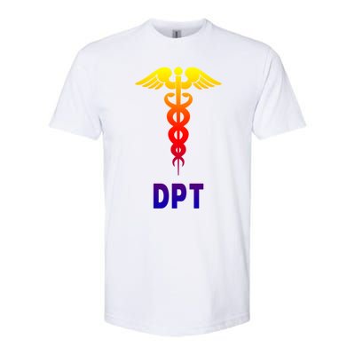 Doctor Of Physical Therapy Dpt Caduceus Symbol Gift Softstyle CVC T-Shirt