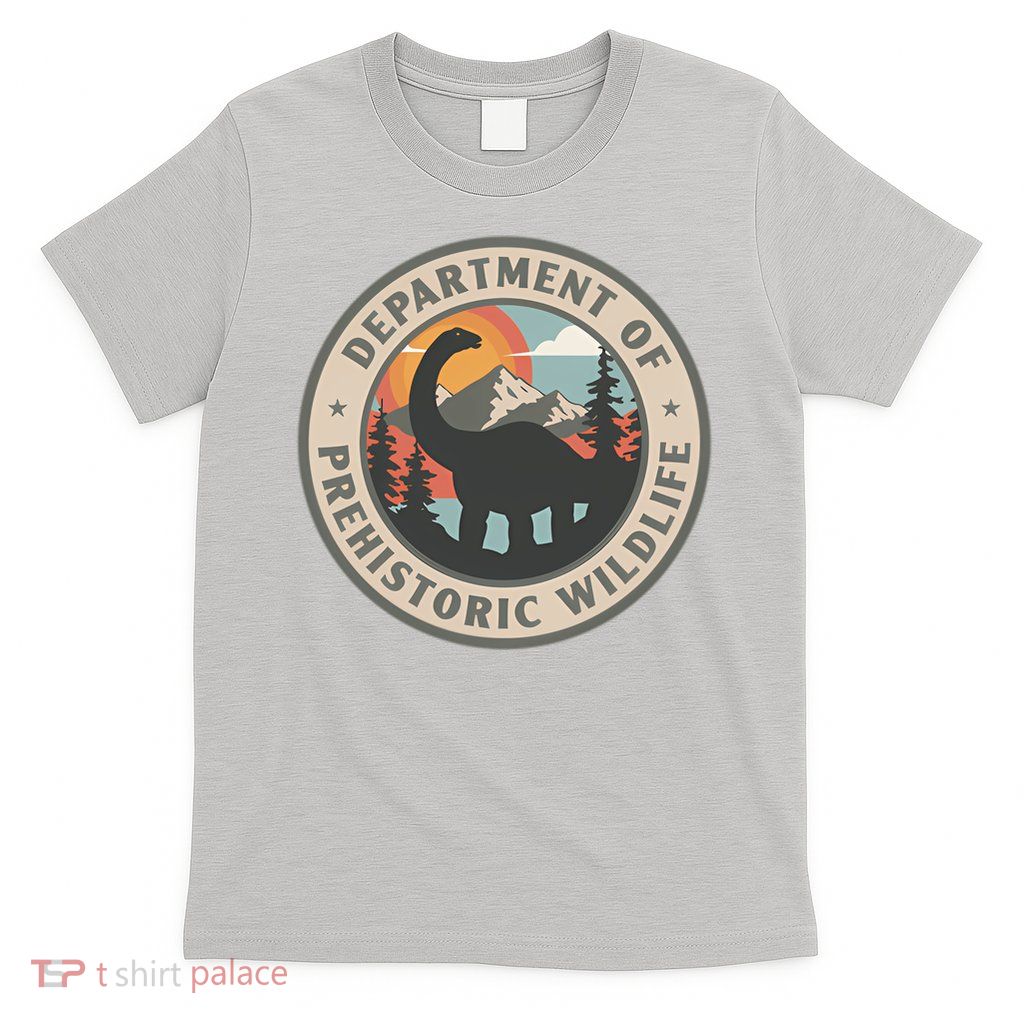 Department Of Prehistoric Wildlife T-Shirt T-Shirt