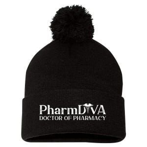 Doctor Of Pharmacy Future Pharmacist Outfit Gift Pom Pom 12in Knit Beanie