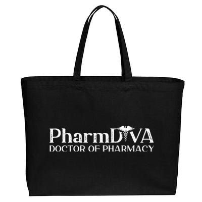 Doctor Of Pharmacy Future Pharmacist Outfit Gift Cotton Canvas Jumbo Tote