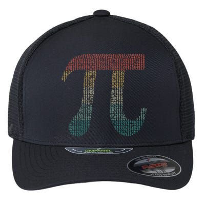 Digits Of Pi In Source Code Numbers Pi Day 3.14159 Math Flexfit Unipanel Trucker Cap