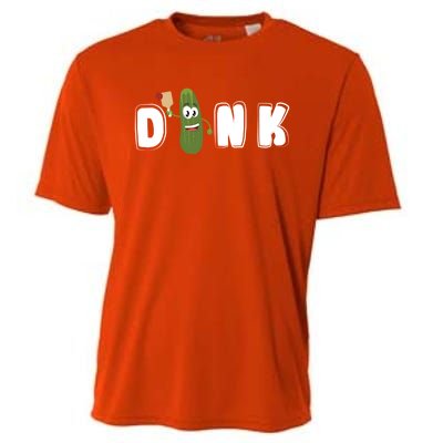 Dink : Original Pickleball Pickle Design (Gift) Cooling Performance Crew T-Shirt