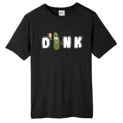 Dink : Original Pickleball Pickle Design (Gift) Tall Fusion ChromaSoft Performance T-Shirt