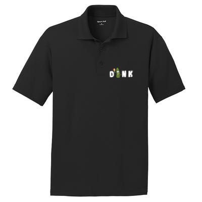 Dink : Original Pickleball Pickle Design (Gift) PosiCharge RacerMesh Polo