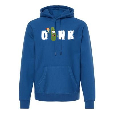 Dink : Original Pickleball Pickle Design (Gift) Premium Hoodie