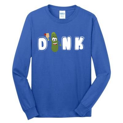 Dink : Original Pickleball Pickle Design (Gift) Tall Long Sleeve T-Shirt