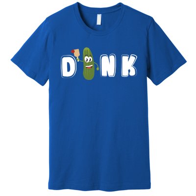 Dink : Original Pickleball Pickle Design (Gift) Premium T-Shirt