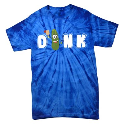 Dink : Original Pickleball Pickle Design (Gift) Tie-Dye T-Shirt