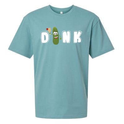 Dink : Original Pickleball Pickle Design (Gift) Sueded Cloud Jersey T-Shirt