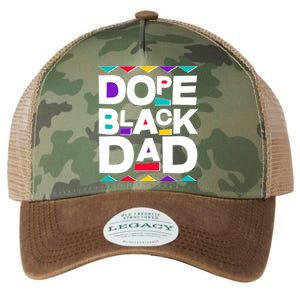 Dope Black Dad Legacy Tie Dye Trucker Hat