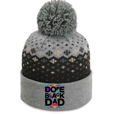 Dope Black Dad The Baniff Cuffed Pom Beanie