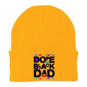 Dope Black Dad Knit Cap Winter Beanie