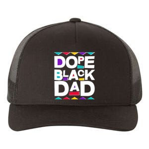 Dope Black Dad Yupoong Adult 5-Panel Trucker Hat