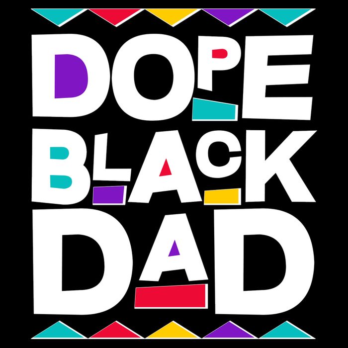 Dope Black Dad Cooling Performance Crew T-Shirt