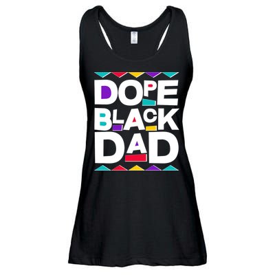 Dope Black Dad Ladies Essential Flowy Tank