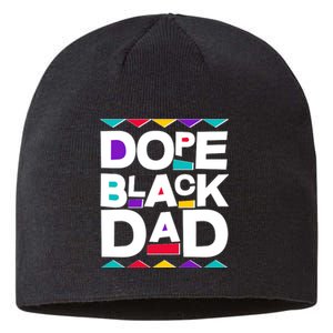 Dope Black Dad Sustainable Beanie