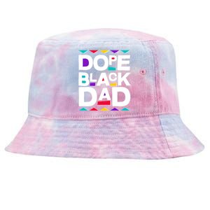 Dope Black Dad Tie-Dyed Bucket Hat