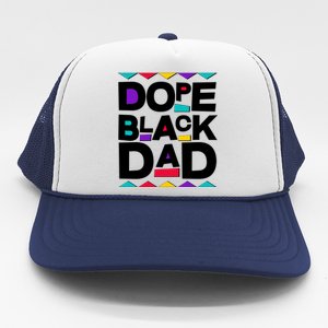 Dope Black Dad Trucker Hat