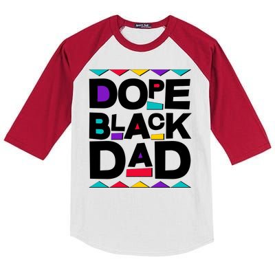 Dope Black Dad Kids Colorblock Raglan Jersey