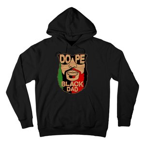 DOPE Black Dad Father's Day Hoodie