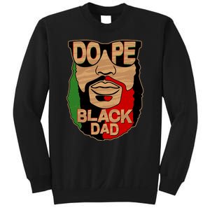 DOPE Black Dad Father's Day Sweatshirt