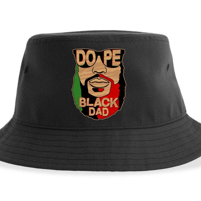 DOPE Black Dad Father's Day Sustainable Bucket Hat