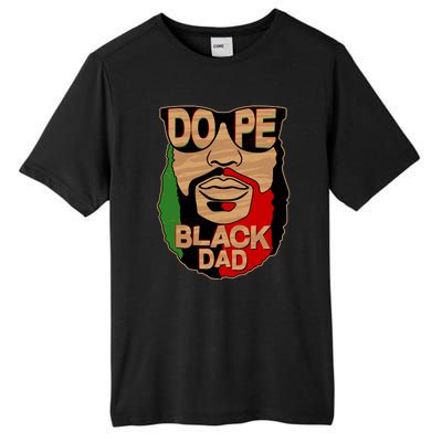 DOPE Black Dad Father's Day Tall Fusion ChromaSoft Performance T-Shirt