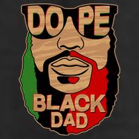 DOPE Black Dad Father's Day Beanie
