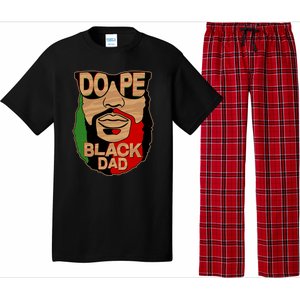 DOPE Black Dad Father's Day Pajama Set