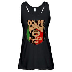 DOPE Black Dad Father's Day Ladies Essential Flowy Tank