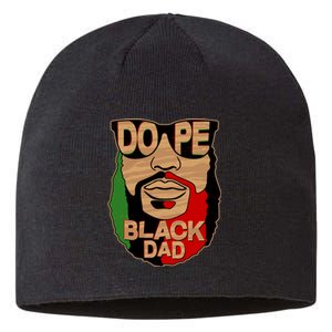 DOPE Black Dad Father's Day Sustainable Beanie