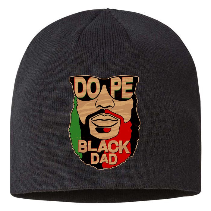 DOPE Black Dad Father's Day Sustainable Beanie