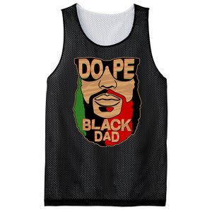 DOPE Black Dad Father's Day Mesh Reversible Basketball Jersey Tank