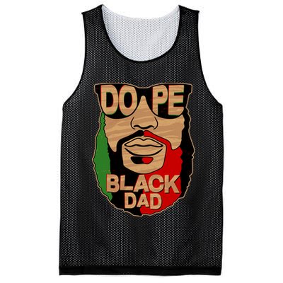 DOPE Black Dad Father's Day Mesh Reversible Basketball Jersey Tank