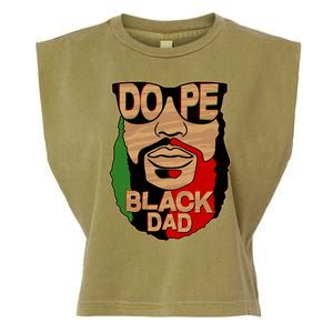 DOPE Black Dad Father's Day Garment-Dyed Women's Muscle Tee