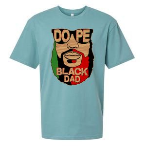 DOPE Black Dad Father's Day Sueded Cloud Jersey T-Shirt