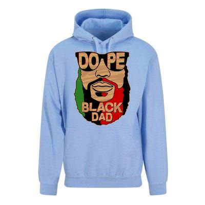 DOPE Black Dad Father's Day Unisex Surf Hoodie