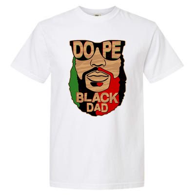 DOPE Black Dad Father's Day Garment-Dyed Heavyweight T-Shirt