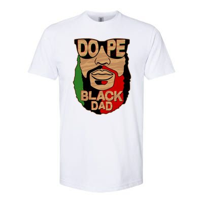 DOPE Black Dad Father's Day Softstyle® CVC T-Shirt