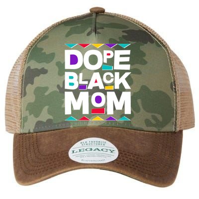 Dope Black Mom Legacy Tie Dye Trucker Hat