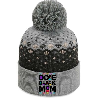 Dope Black Mom The Baniff Cuffed Pom Beanie