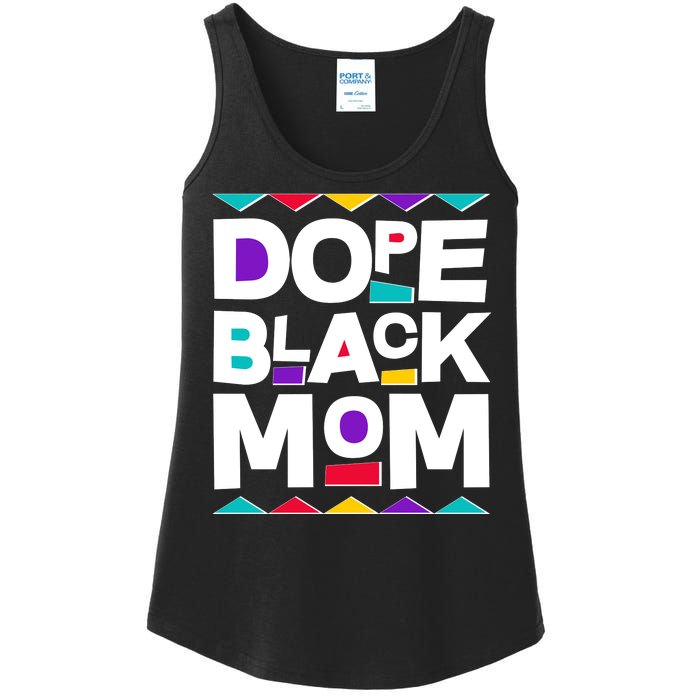 Dope Black Mom Ladies Essential Tank