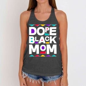 Dope Black Mom Women's Knotted Racerback Tank