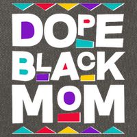 Dope Black Mom Cotton Canvas Backpack