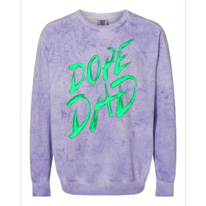 Dope Dad Colorblast Crewneck Sweatshirt