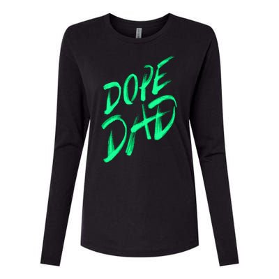 Dope Dad Womens Cotton Relaxed Long Sleeve T-Shirt