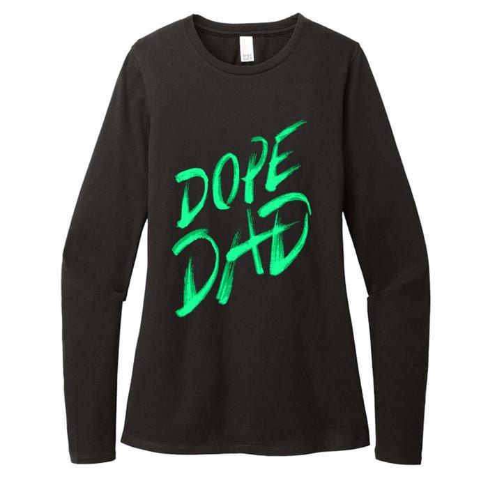 Dope Dad Womens CVC Long Sleeve Shirt