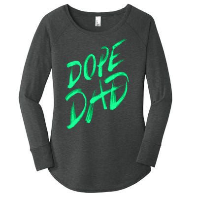 Dope Dad Women's Perfect Tri Tunic Long Sleeve Shirt