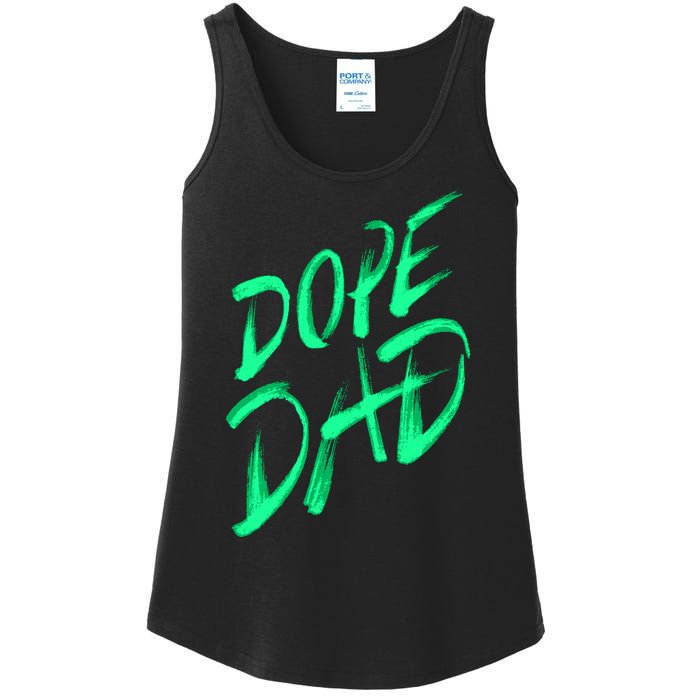 Dope Dad Ladies Essential Tank